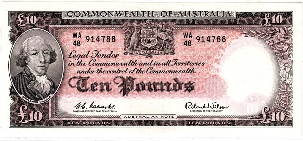 Pre Decimal Ten Pounds Archives - Australian Banknotes