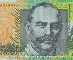 Australian Polymer One Hundred Dollar Banknotes